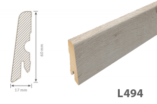 Lišta MDF original Egger L 494