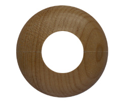 Rozeta dřevěná BUK - Doprodej Rozety: průměr 15,5 mm