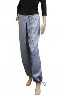 Kalhoty Zavinovací - střih Velikost střihu: XL - se švovými záložkami
