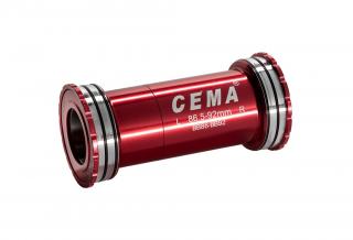 Středové složení BB86-BB92 Interlock Barva: Červená, Typ kliky: Shimano / Rotor 24 mm / Raceface, Typ ložiska: Nerezová ocel