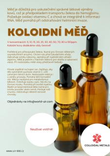 Koloidní měď 20ppm 2000ml