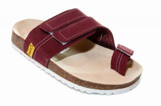 Zdravotní pantofle VV Design HALLUX VALGUS 41-47 Velikost: 42, Barva: hnědá tm. 14, Úpravy: ortopedická úprava A+B+C