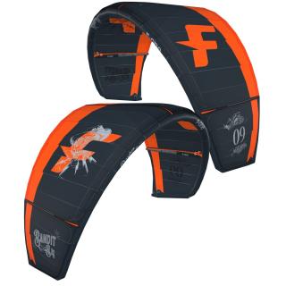 F-one BANDIT S4 2023 barva: BANDIT S4-C - ONYX / FLAME, velikost: 5 M²