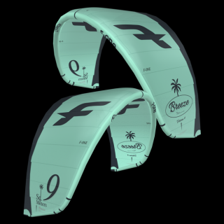 F-one BREEZE V4 2023 barva: breeze A - MINT / ONYX, velikost: 7 m²