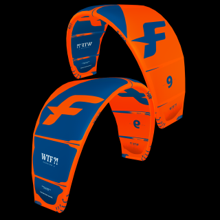 F-one kite WTF!? V2 2022 barva: C - FLAME, velikost: 9m