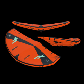 F-one STRIKE v3 2023 barva: FLAME / ONYX-v3, velikost: 2.5 M²