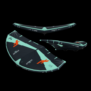 F-one STRIKE v3 2023 barva: ONYX / MINT-v3, velikost: 3.5 M²