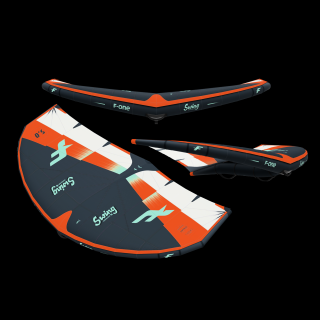 F-one SWING v3 2023 barva: ONYX / FLAME-v3, velikost: 3 M²