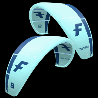 F-one TRIGGER 2023 barva: TRIGGER-A - GLACIER / ABYSS, velikost: 8 m²