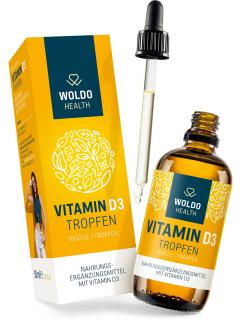 WoldoHealth Vitamin D3 (2000 I.U., 50 ml)