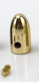 Kovová koncovka na šňůrky Ø6 mm Barva: zlatá