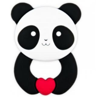 Akuku Dětské silikonové kousátko Panda