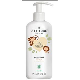 Attitude Baby leaves Dětské tělové mléko s vůní hruškové šťávy 473 ml