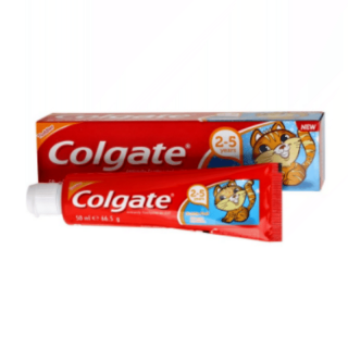 Colgate dětská zubní pasta bubblefruit 2-5 let 50 ml
