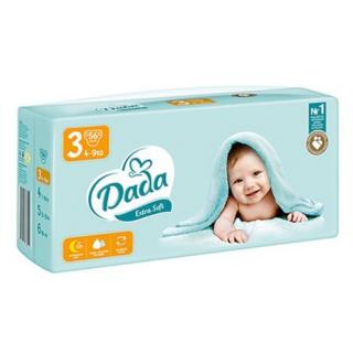 Dada Extra soft 3 4-9 kg 56 ks