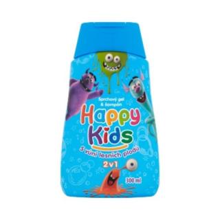 Happy kids sprchový gel+šampon s vůní lesních plodů 300 ml