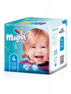 Magics Flexidry vel. 4 maxi 9-14 kg 31 ks