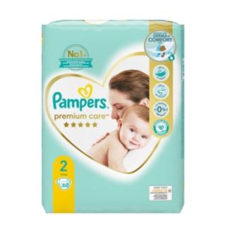 Pampers Premium Care 2 MINI 4-8 kg 68 ks