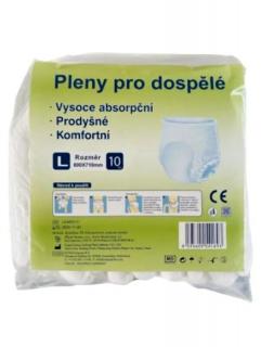 Plenkové kalhotky pro dospělé navlékací vel. L 1270 ml 10ks