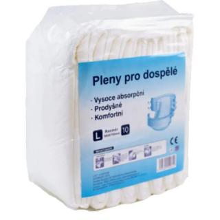 Pleny pro dospělé samolepící vel. L 2250 ml 10ks