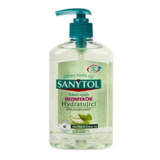 SANYTOL mýdlo hydratující 250 ml Aloe Vera&Zelený čaj