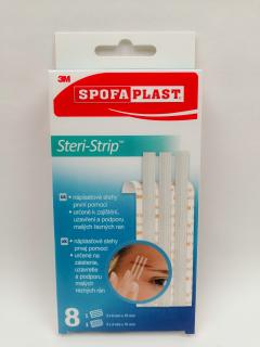 3M Spofaplast Steri Strip náplasťové stehy /8 ks/