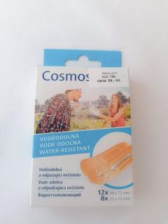 Cosmos voděodolná náplast různé vel. /20 ks/