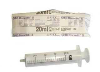 Injekční stříkačka BD 20 ml /1 ks/