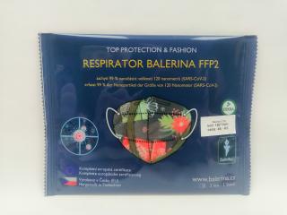 Respirátor nano FFP2 Balerina český