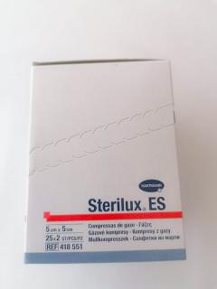 Sterilux ster. 5 x 5 cm /25 x 2ks/