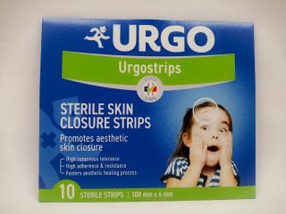 Urgo STRIPS fixační náplasti stehy 100x6 mm /10 ks/