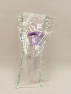 Vzduchovod ústní vel. 5 110 mm fialový