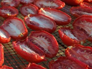 Sušená rajčata - volně balená Hmotnost: 10 kg