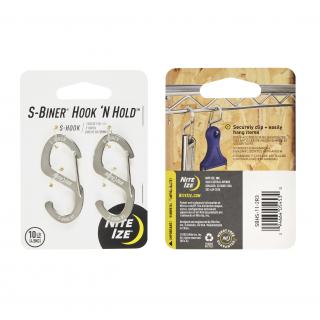 Háček Nite Ize S-Biner® Hook 'N Hold™ S-Hook Velikost: Small