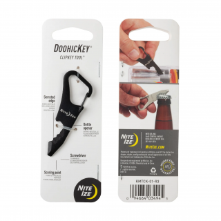 Multifunkční karabinka Nite Ize Doohickey ClipKey Key Tool