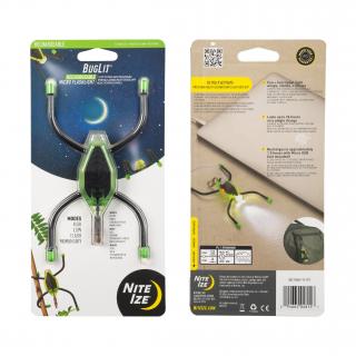 Nabíjecí Mikro svítilna Nite Ize Buglit® Barva: Lime Black