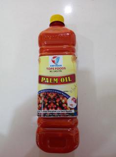 Tops Palm Oil 1 liter (Tops palmový olej 1 liter)