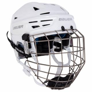 Bauer | Hokejová helma Bauer RE-AKT 150 Combo - Barva Bílá, Velikost L
