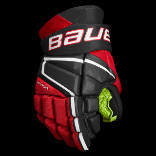 Bauer | Hokejové rukavice Bauer Vapor 3X Junior - Rukavice velikost 11"/ 14 - 16,5 cm, Rukavice barva Černá