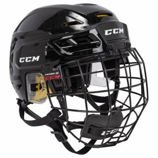 CCM | Hokejová helma CCM SuperTacks 210 Combo Senior - Velikost L, Barva Černá