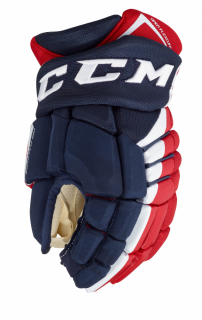 CCM | Hokejové rukavice CCM JetSpeed FT4 Pro Senior - Rukavice velikost 14"/ 18 - 20,5 cm, Rukavice barva Černo / bílá