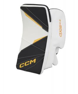 CCM | Vyrážečka CCM Axis A2.9 Senior - Barva Bílo/černo/žlutá, Uchop Pravá ruka (Klasický gard)
