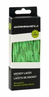 SportsTape | Tkaničky Winnwell (Voskové) - Barva Zelená, Délka 213 cm