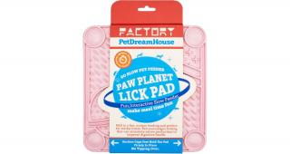 PetDreamHouse lízací podložka Paw Planet Lick Pad – růžová