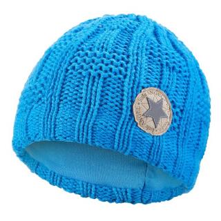 Čepice pletená mřížka Outlast ® - modrá Velikost: 1 | 36-38 cm