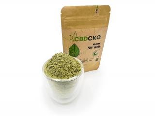 CBDčko Zelený  green  Kratom, Pure Váha: 1 kg