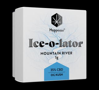 Happease, CBD Extrakt Ice-O-Lator - Mountain River 35% CBD 1g