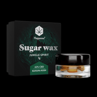 Happease, CBD Extrakt Sugar Wax - Jungle Spirit 62% CBD