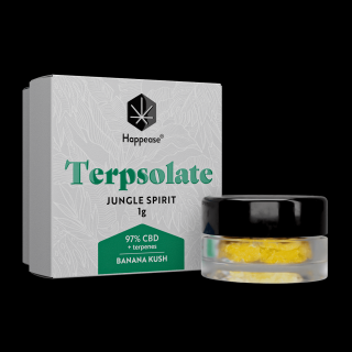 Happease, CBD Extrakt Terpsolate - Jungle Spirit 97% CBD 1g