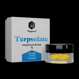 Happease, CBD Extrakt Terpsolate - Mountain River 97% CBD 1g